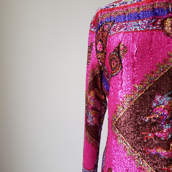 Vintage 90s Chinese tunic dress - Picture 3 of 8